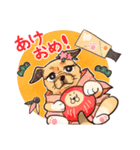 パグっぽい犬（個別スタンプ：38）