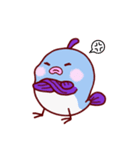 ニチョウ鳥（個別スタンプ：7）