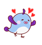 ニチョウ鳥（個別スタンプ：21）