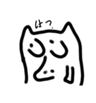 ＜(°∀。)（個別スタンプ：6）