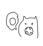 ＜(°∀。)（個別スタンプ：7）