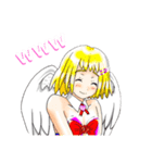 ぽじてぃぶ天使あとちゃん1（個別スタンプ：11）