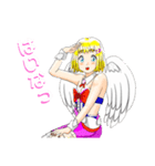ぽじてぃぶ天使あとちゃん1（個別スタンプ：12）