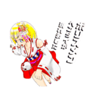 頑張る巫女お姉さん 12（個別スタンプ：4）