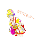 頑張る巫女お姉さん 12（個別スタンプ：5）