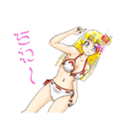 頑張る巫女お姉さん 12（個別スタンプ：10）