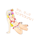 頑張る巫女お姉さん 12（個別スタンプ：12）