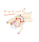 頑張る巫女お姉さん 12（個別スタンプ：20）