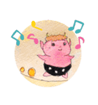 しあわせになるももたろう（個別スタンプ：5）