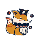 サーカスの狐コンコン（個別スタンプ：3）