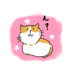 ラクガキ猫ちゃんスタンプ（個別スタンプ：3）