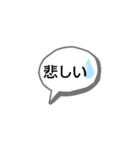 悲しさ（個別スタンプ：4）