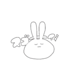 おねむなうさみょん（個別スタンプ：1）