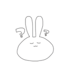 おねむなうさみょん（個別スタンプ：12）