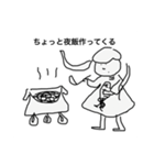ちょっとしてくる（個別スタンプ：14）