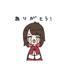 インナーカラーの女の子（個別スタンプ：6）