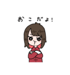 インナーカラーの女の子（個別スタンプ：8）