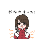 インナーカラーの女の子（個別スタンプ：13）