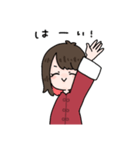 インナーカラーの女の子（個別スタンプ：17）