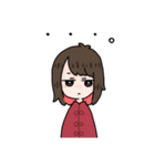 インナーカラーの女の子（個別スタンプ：22）