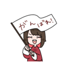 インナーカラーの女の子（個別スタンプ：24）