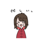 インナーカラーの女の子（個別スタンプ：29）