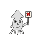 画伯が描いた『生き物』（個別スタンプ：7）