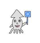画伯が描いた『生き物』（個別スタンプ：8）