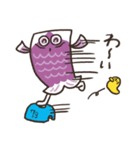 ナミのぼりくん（個別スタンプ：3）