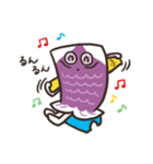 ナミのぼりくん（個別スタンプ：4）