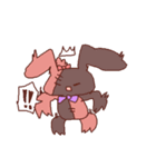 赤いうさきち（個別スタンプ：6）