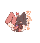赤いうさきち（個別スタンプ：7）