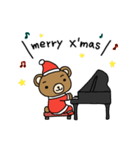 ピアノ弾きのクマさん 3（個別スタンプ：1）