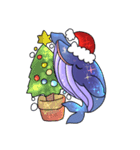 サファイアクジラのクリスマス（個別スタンプ：5）