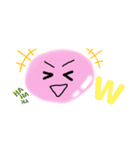 ぴんくのこ（個別スタンプ：12）