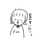 てがきの女の子（個別スタンプ：13）