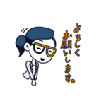 英語コンサルタントのリッコさん（個別スタンプ：5）