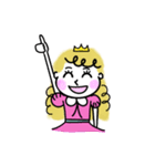 おっとり気ままなプリンセス（個別スタンプ：17）