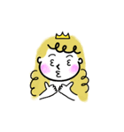 おっとり気ままなプリンセス（個別スタンプ：19）