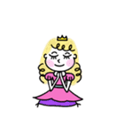 おっとり気ままなプリンセス（個別スタンプ：21）