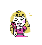 おっとり気ままなプリンセス（個別スタンプ：23）
