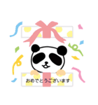 天竜さんちのパンダさん 2（個別スタンプ：3）