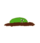 ただの豆です（個別スタンプ：2）