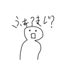 絵文字スタンプfromTEGAKINOHITO（個別スタンプ：6）