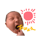 ひよりと、綿棒耳にさしてご機嫌なやすのり（個別スタンプ：1）