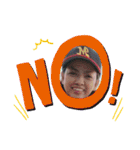 The women’s softball team（個別スタンプ：7）