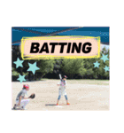 The women’s softball team（個別スタンプ：21）