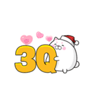 白いフェイフェイ犬6★メリークリスマス★（個別スタンプ：13）