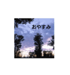 空 に乗せるメッセージ（個別スタンプ：6）