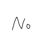 成人男性(21)(独身)の文字（個別スタンプ：20）